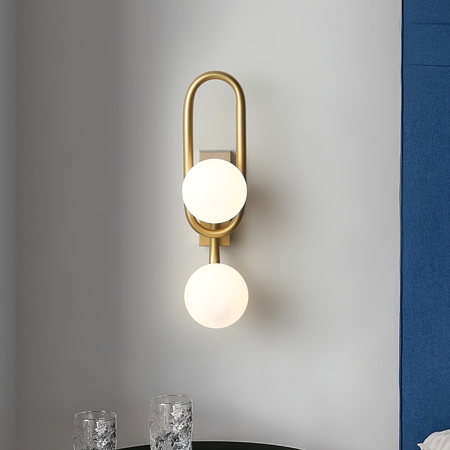 Alphaia Modern Minimalist Glass Wall Lamp - Letslighting