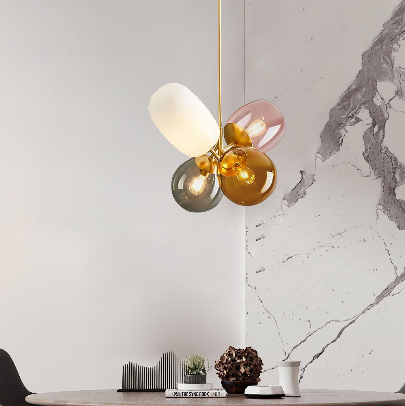 Bella Bubble Pendant Lamp Multicolor Orb Playful - Letslighting