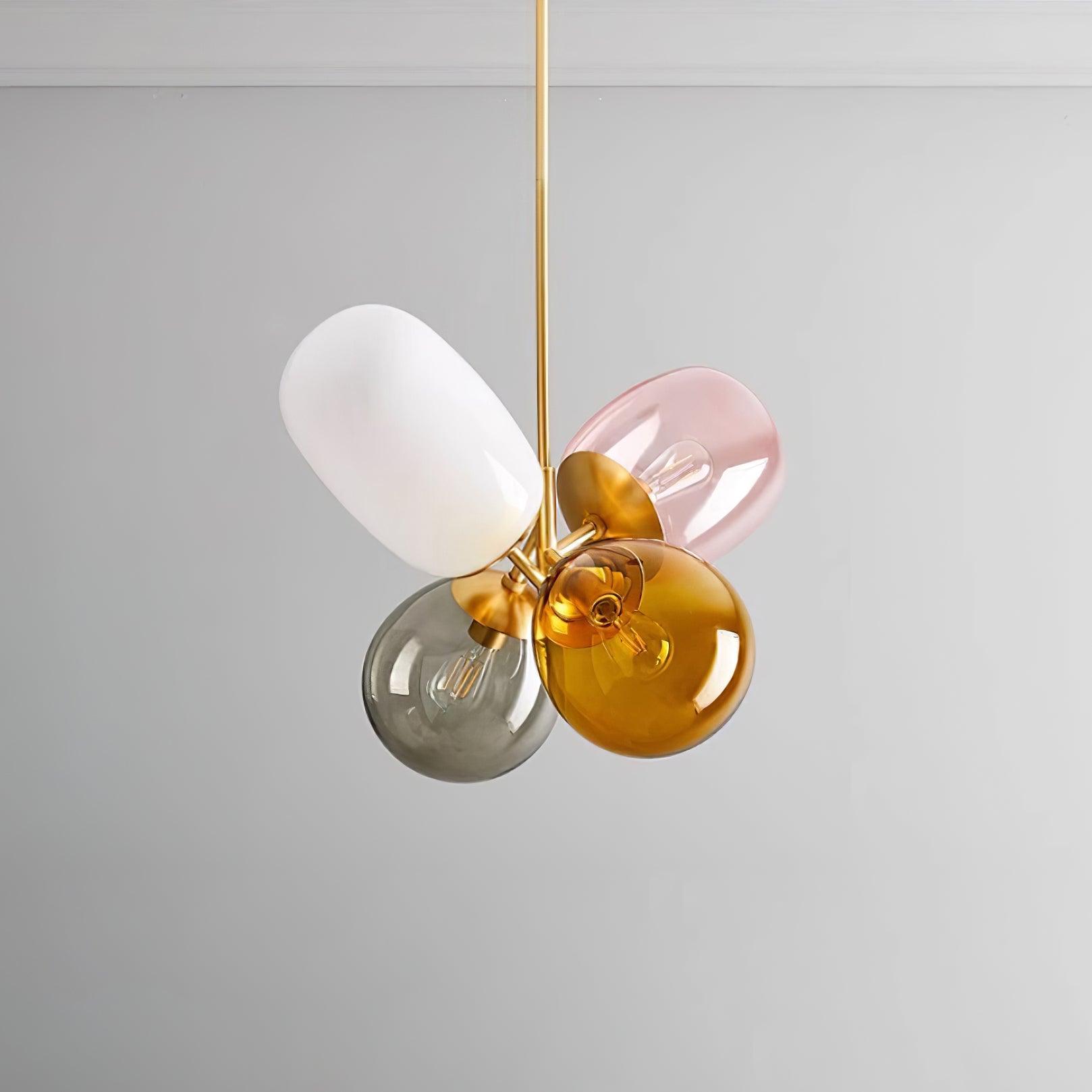 Bella Bubble Pendant Lamp Multicolor Orb Playful - Letslighting