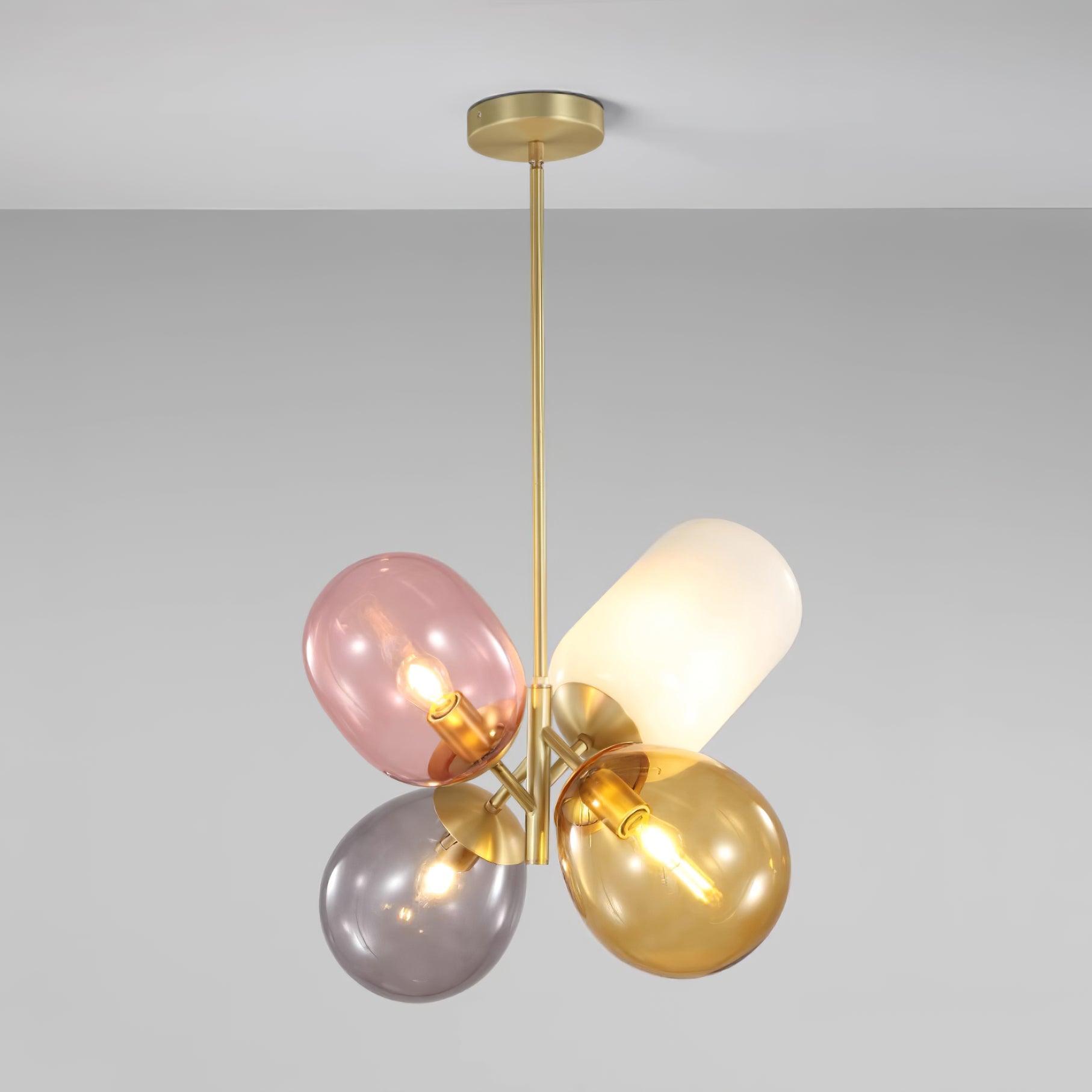 Bella Bubble Pendant Lamp Multicolor Orb Playful - Letslighting