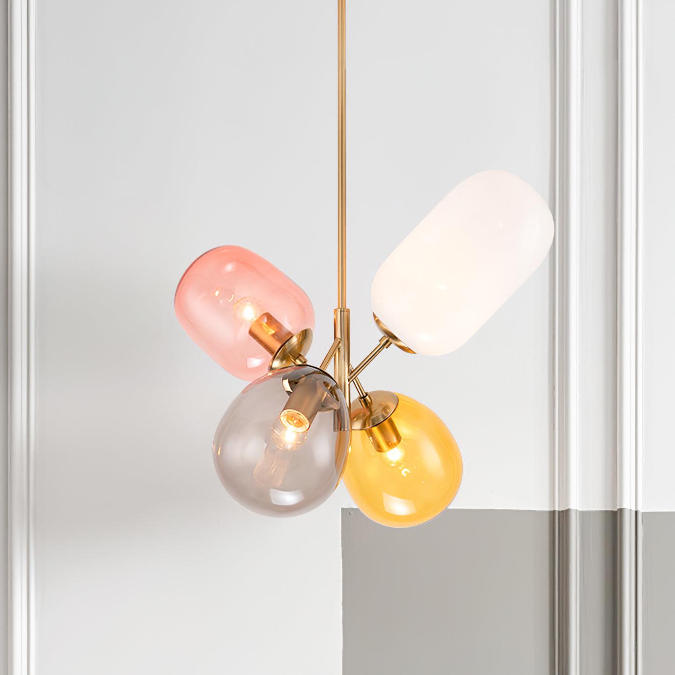 Bella Bubble Pendant Lamp Multicolor Orb Playful - Letslighting