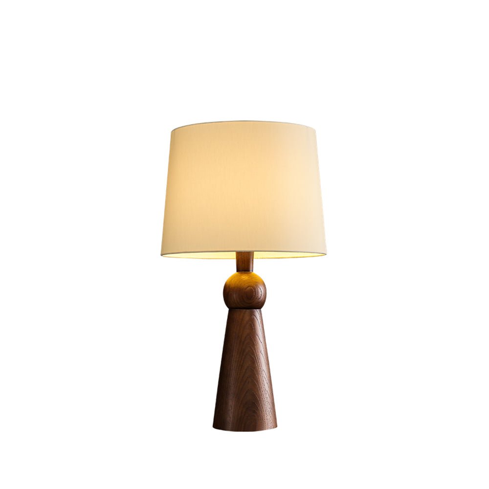 Lioria Wood Fabric Table Lamp - Letslighting