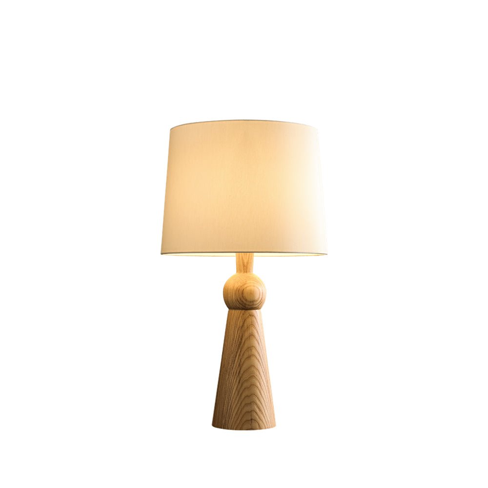Lioria Wood Fabric Table Lamp - Letslighting