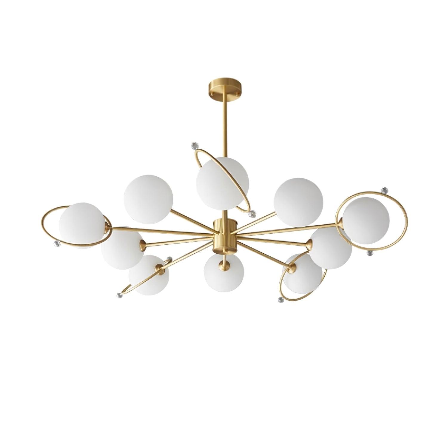 Astra Brass Chandelier Mulit-Head - Letslighting