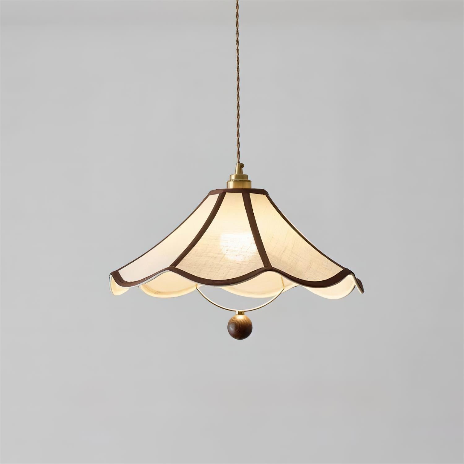 Bellaria Vintage Scalloped Pendant Lamp - Letslighting