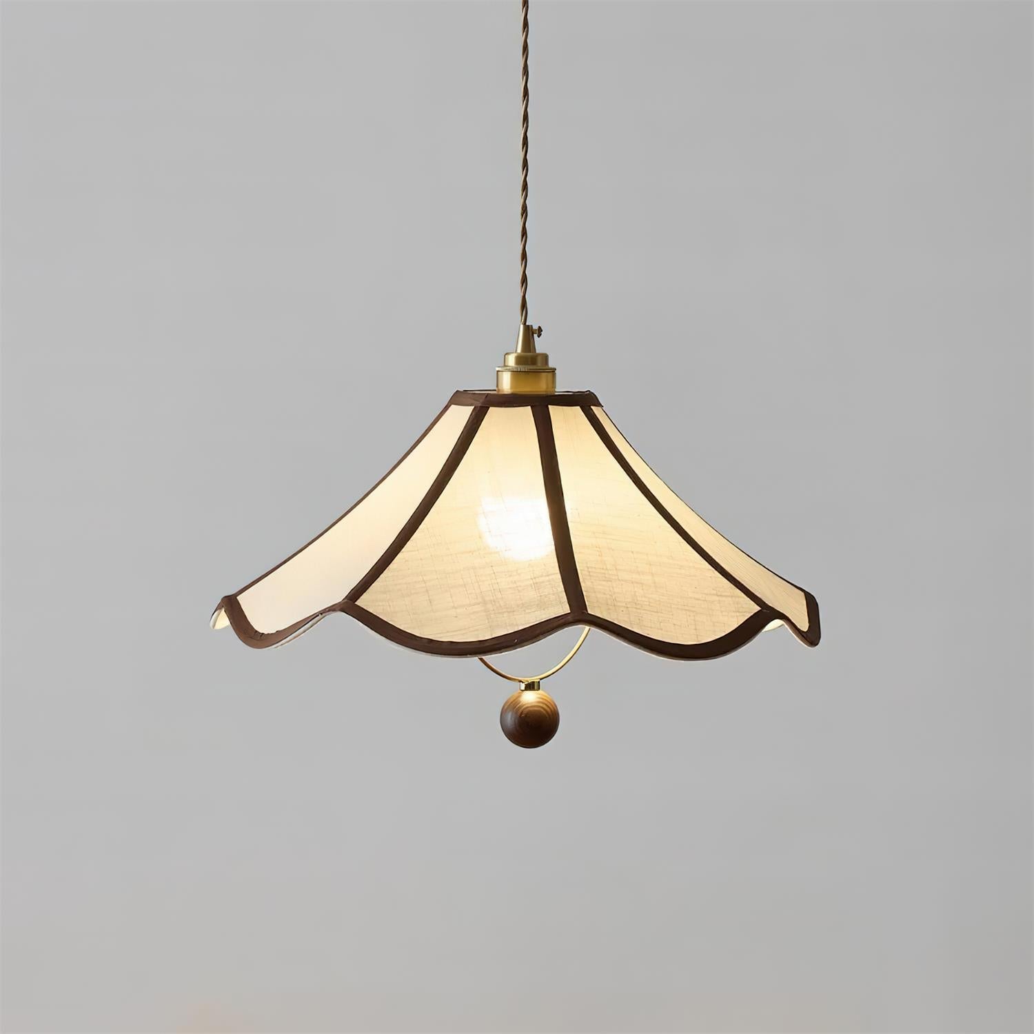 Bellaria Vintage Scalloped Pendant Lamp - Letslighting