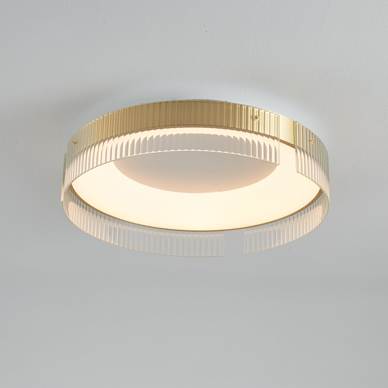 Ovenaris Modern Minimalist Brass Ceiling Light - Letslighting