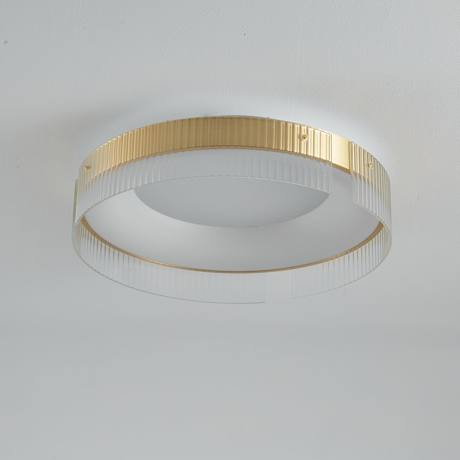 Ovenaris Modern Minimalist Brass Ceiling Light - Letslighting