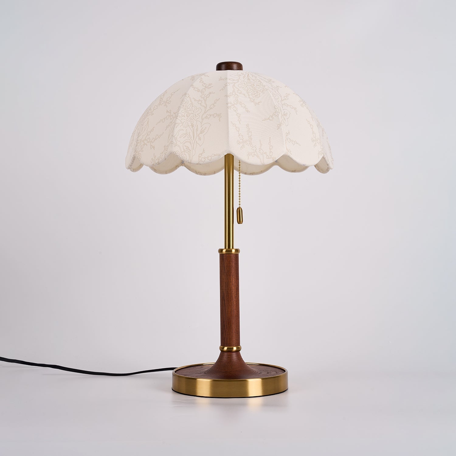 Axiain Wood Fabric Table Lamp - Letslighting