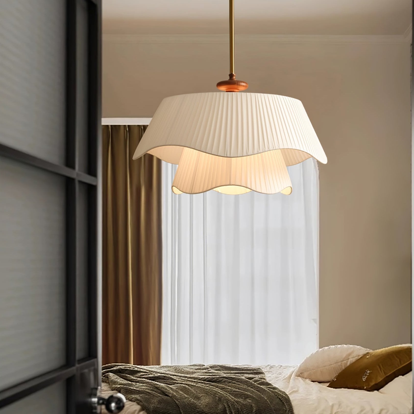 Aphais Premium Elegance Wood Pendant Lamp - Letslighting