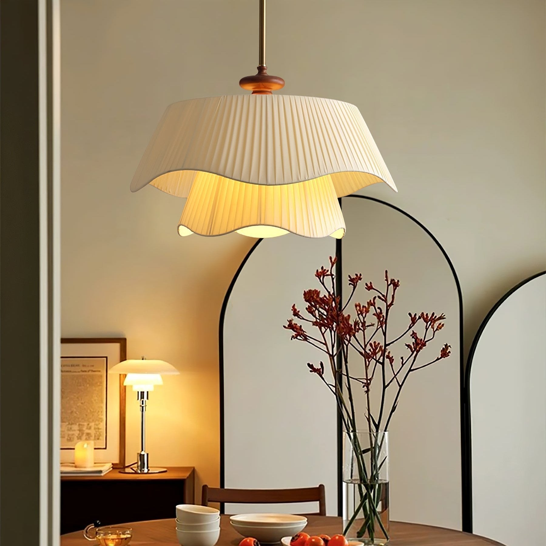 Aphais Premium Elegance Wood Pendant Lamp - Letslighting