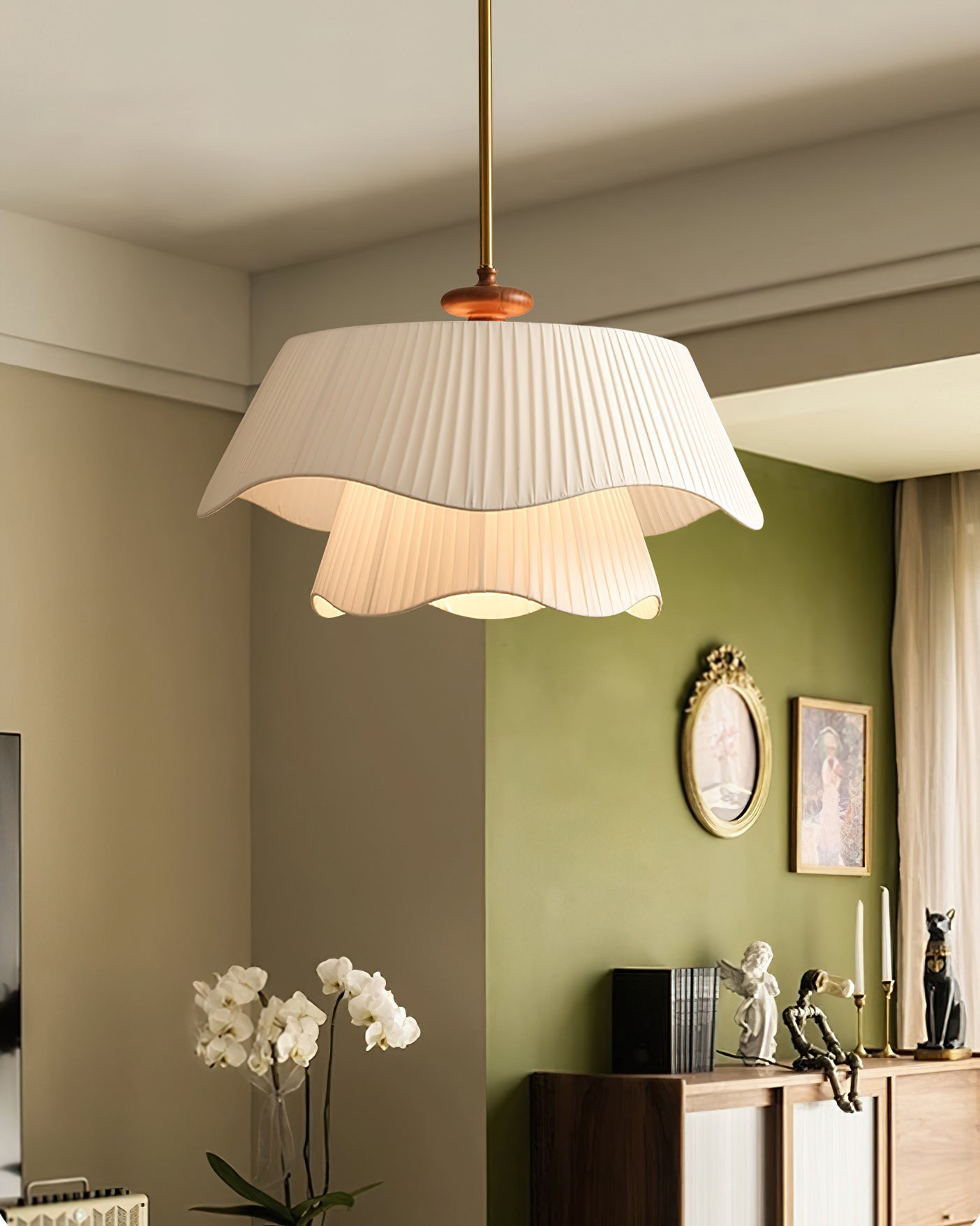 Aphais Premium Elegance Wood Pendant Lamp - Letslighting