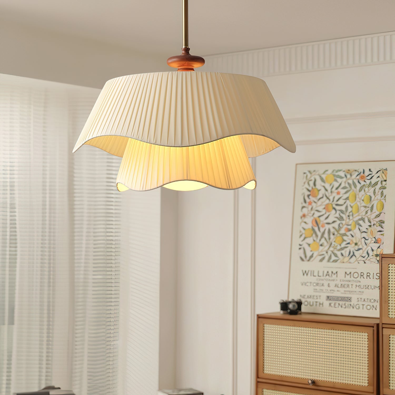 Aphais Premium Elegance Wood Pendant Lamp - Letslighting