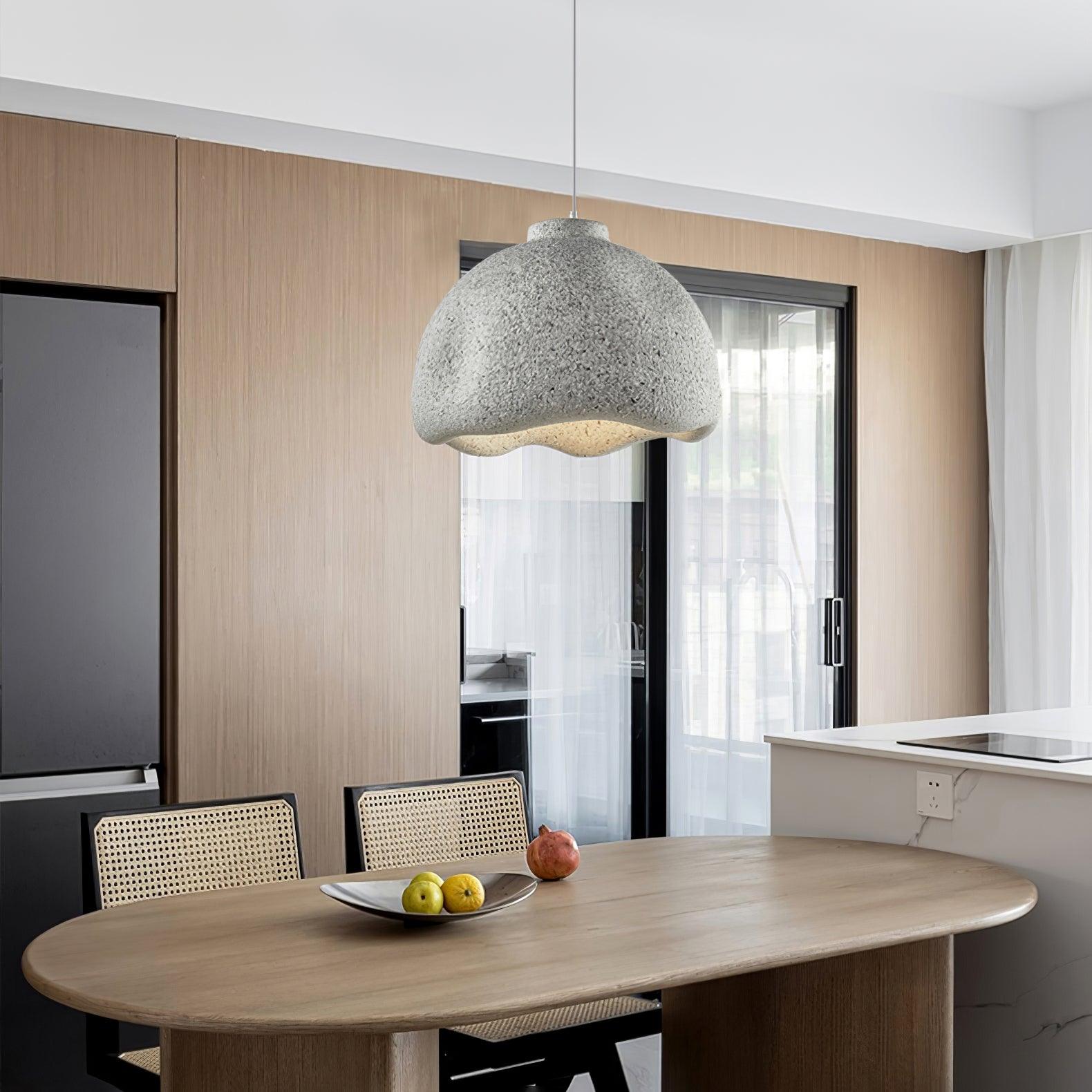 Icarila Modern Minimalist Speckled Plastic Pendant Lamp - Letslighting