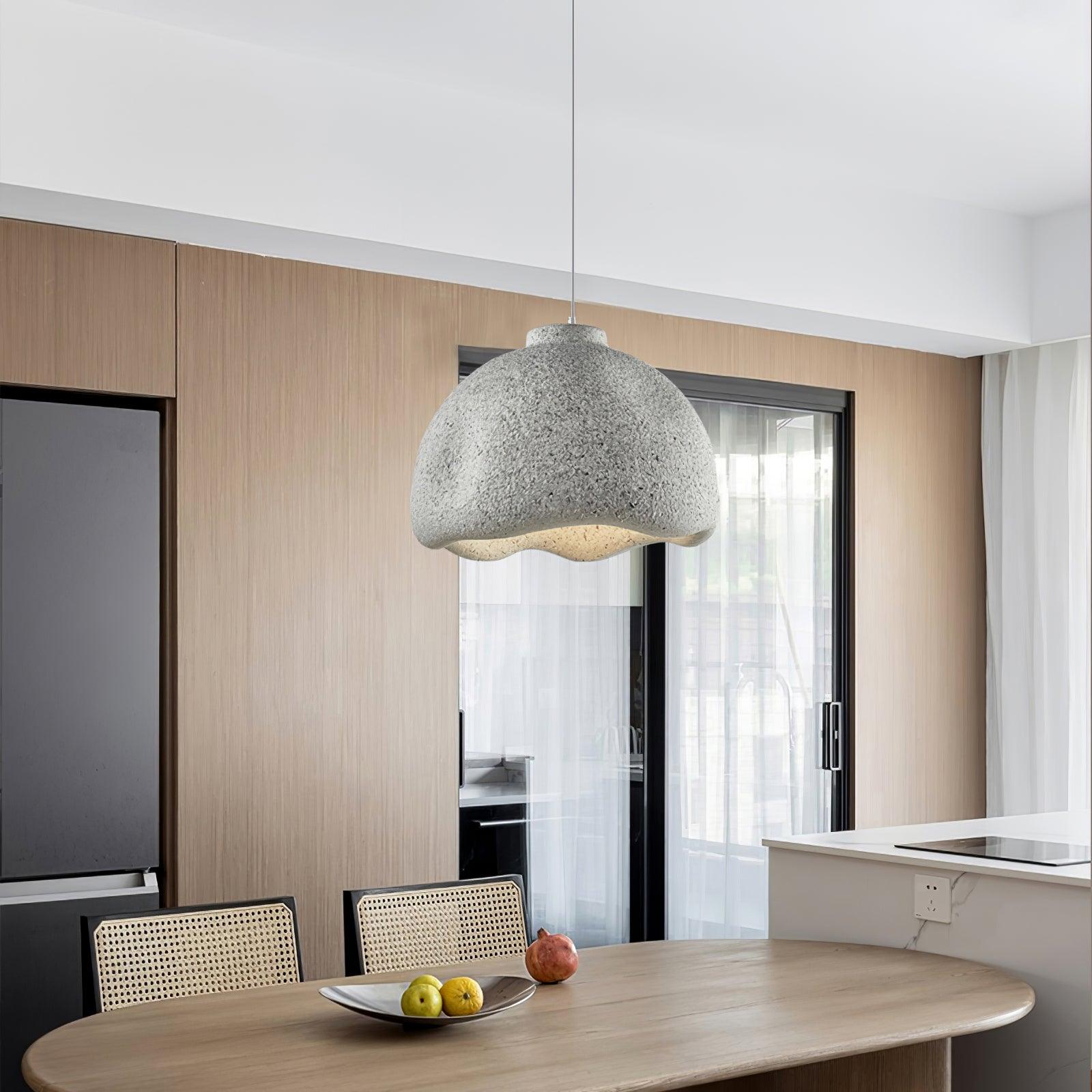 Icarila Modern Minimalist Speckled Plastic Pendant Lamp - Letslighting