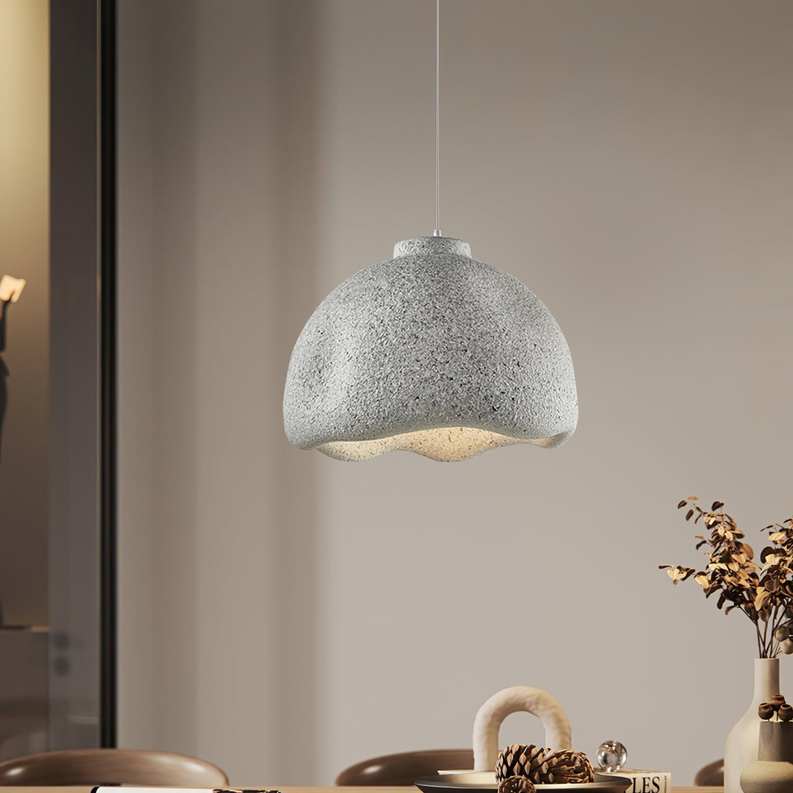 Icarila Modern Minimalist Speckled Plastic Pendant Lamp - Letslighting