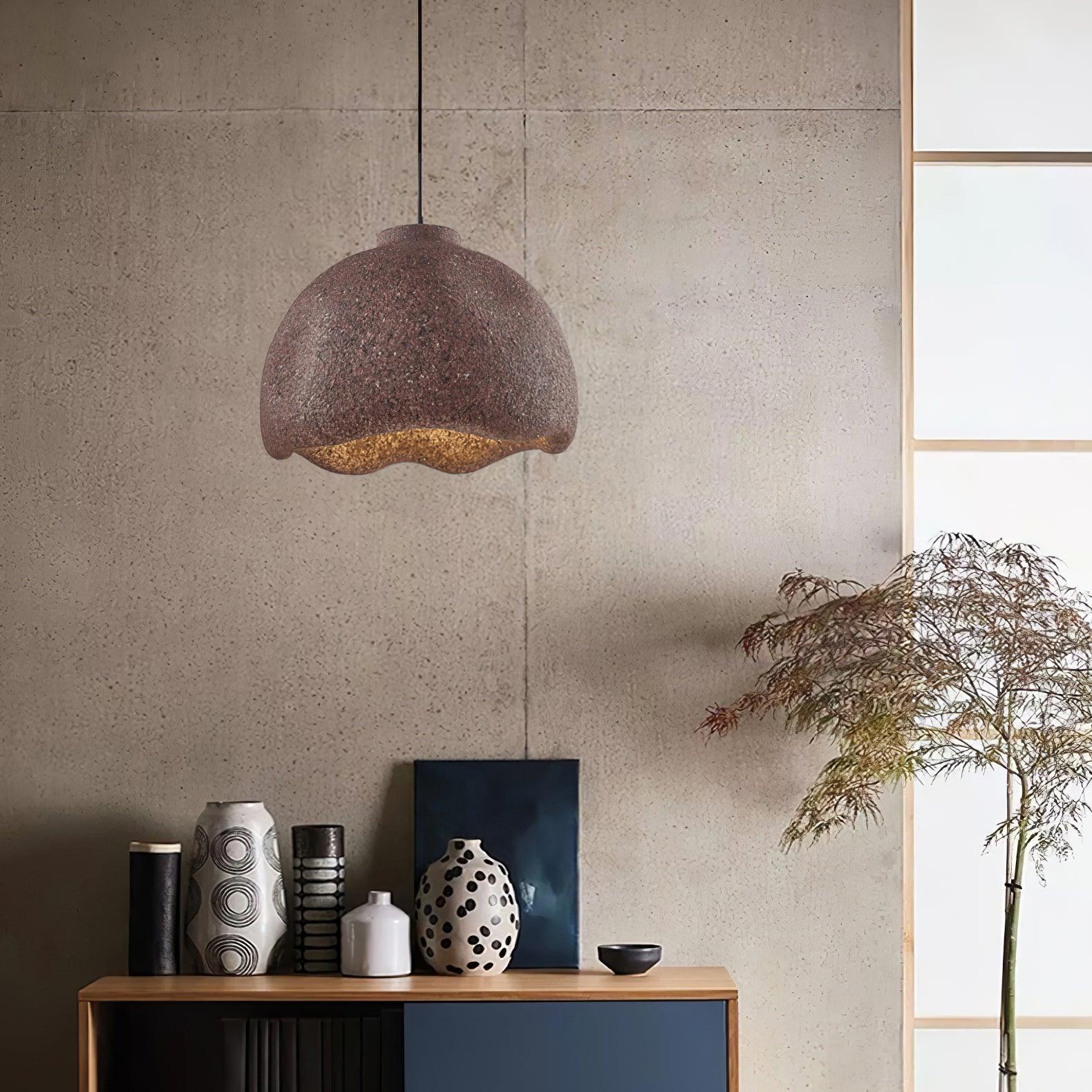 Icarila Modern Minimalist Speckled Plastic Pendant Lamp - Letslighting