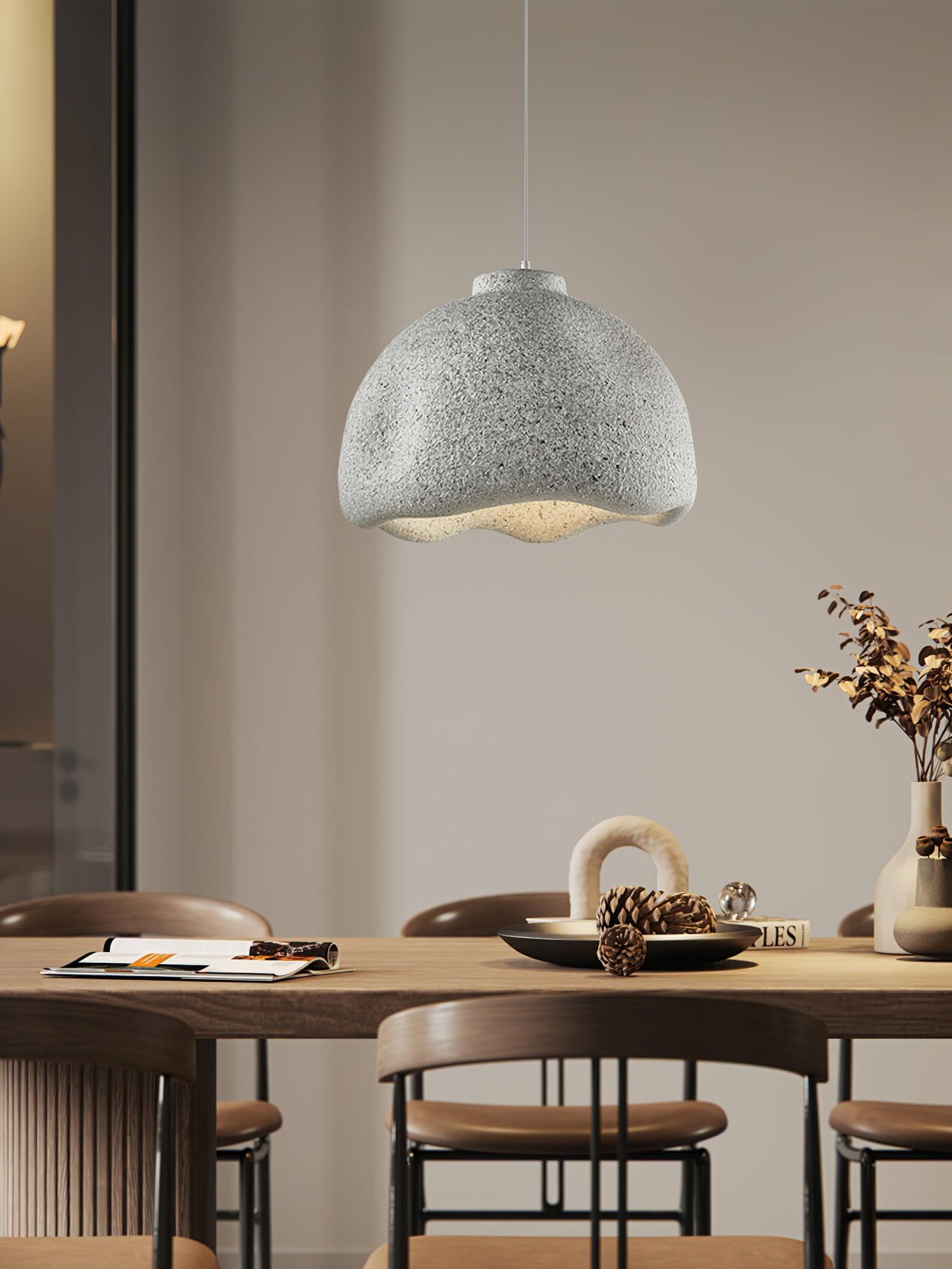 Icarila Modern Minimalist Speckled Plastic Pendant Lamp - Letslighting