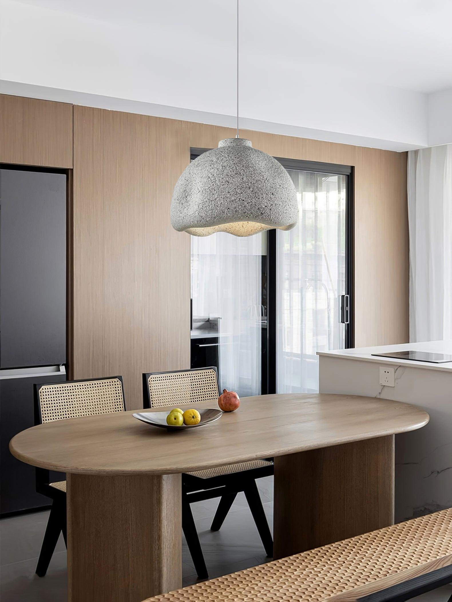 Icarila Modern Minimalist Speckled Plastic Pendant Lamp - Letslighting