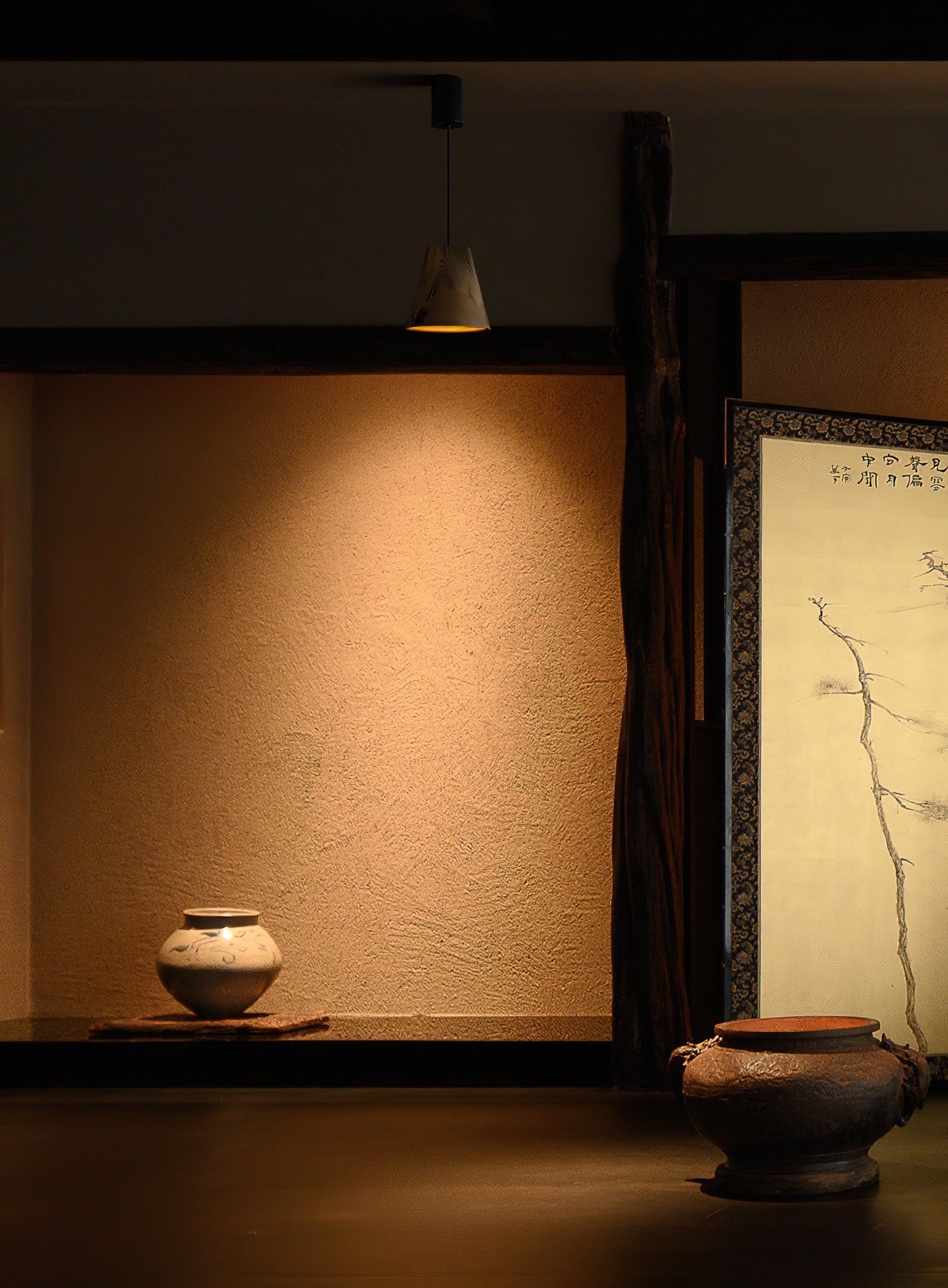 Ivarara Asymmetrical Wood Pendant Light - Letslighting