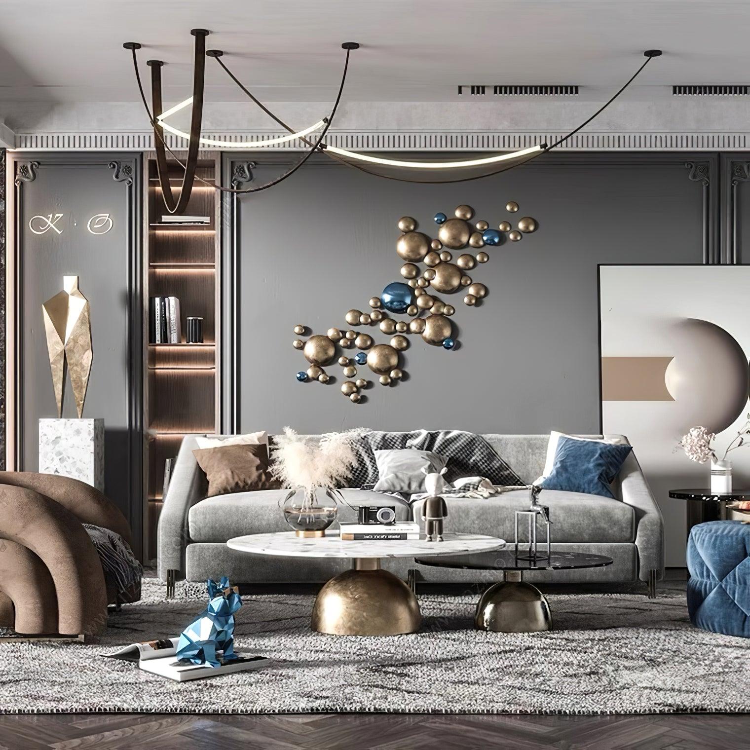 Belt Pendant Lamp Leather Silicone Minimalist - Letslighting