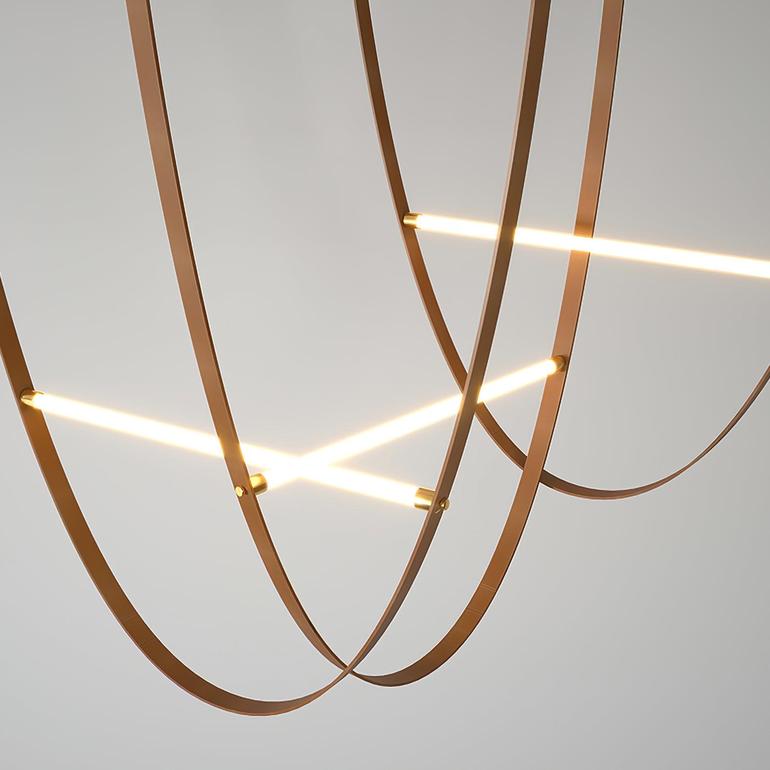 Belt Pendant Lamp Leather Silicone Minimalist - Letslighting