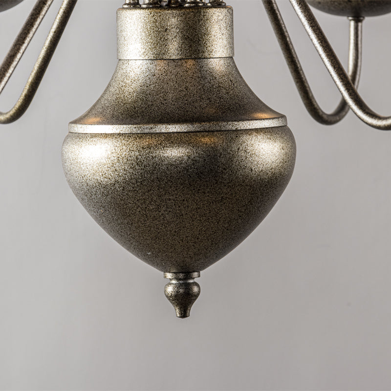 Blikuvyu Vintage Industrial Brass Chandelier - Letslighting