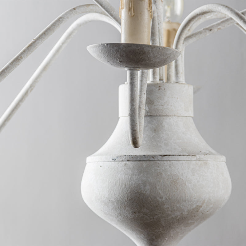 Blikuvyu Vintage Industrial Brass Chandelier - Letslighting