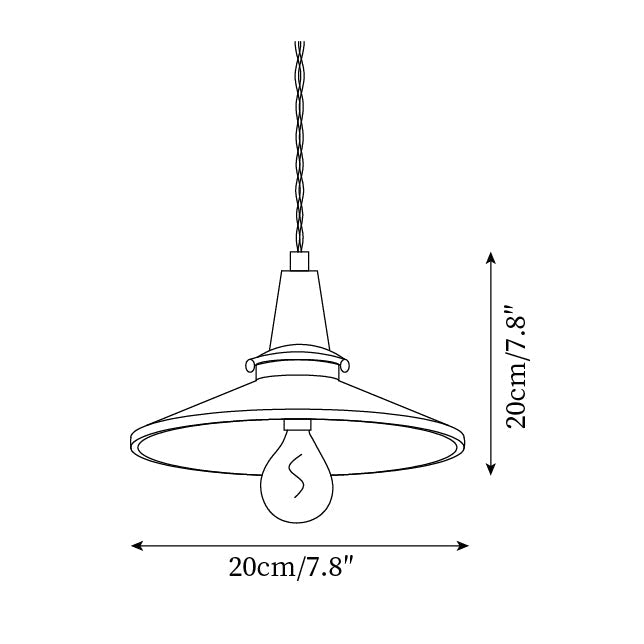 Benra Pendant Lamp Orange Glass Scandinavian - Letslighting