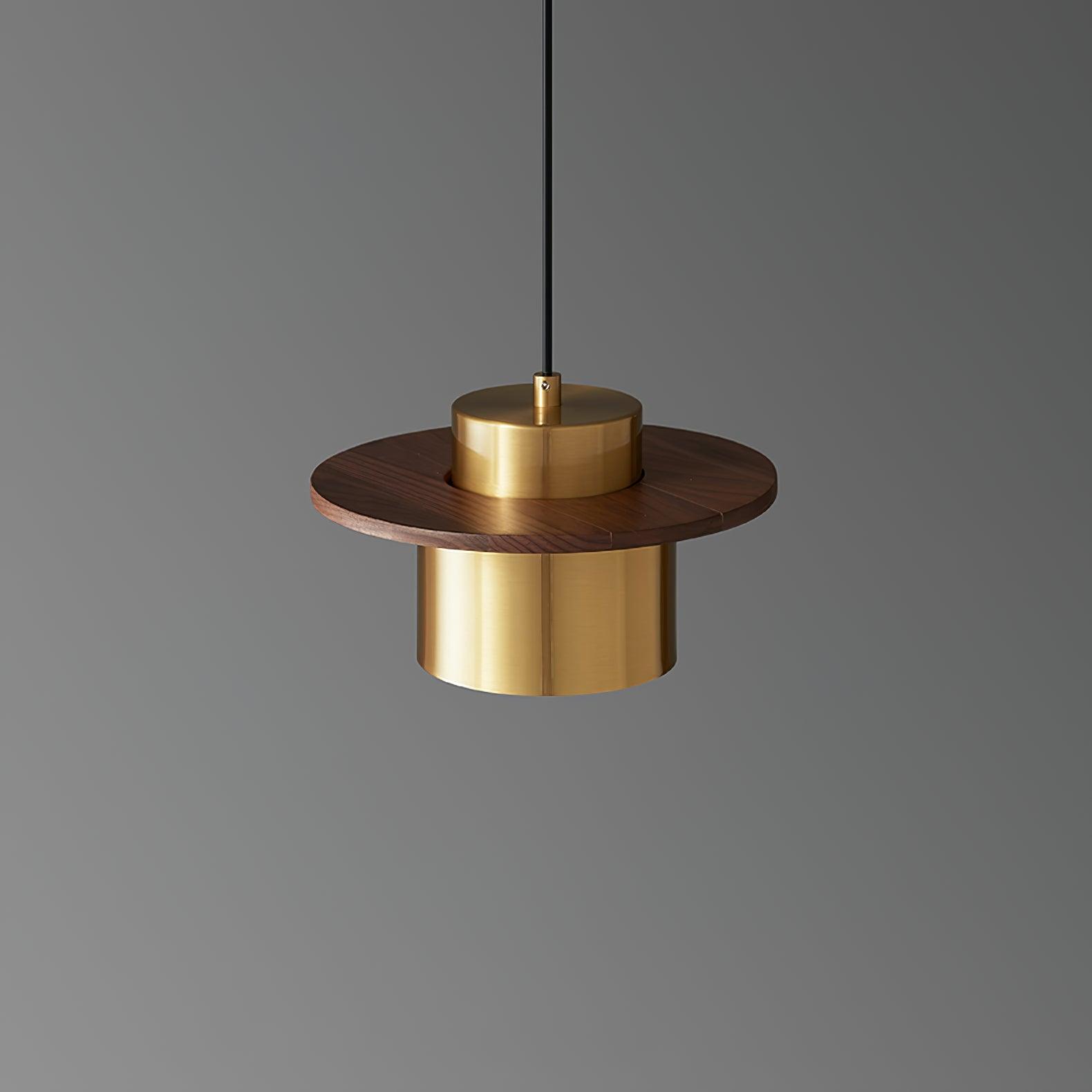 Aurora Industrial Brass Pendant Light - Letslighting