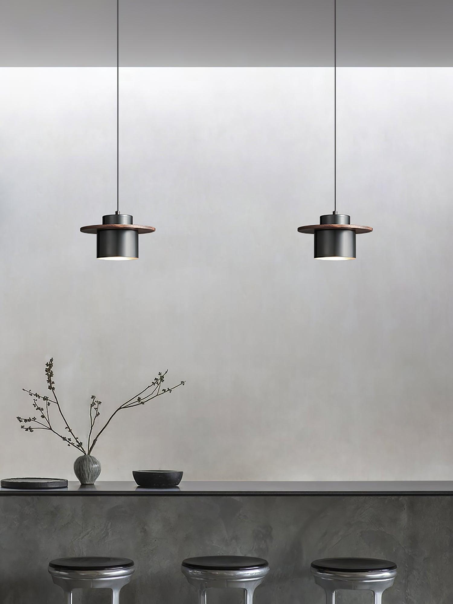 Aurora Industrial Brass Pendant Light - Letslighting