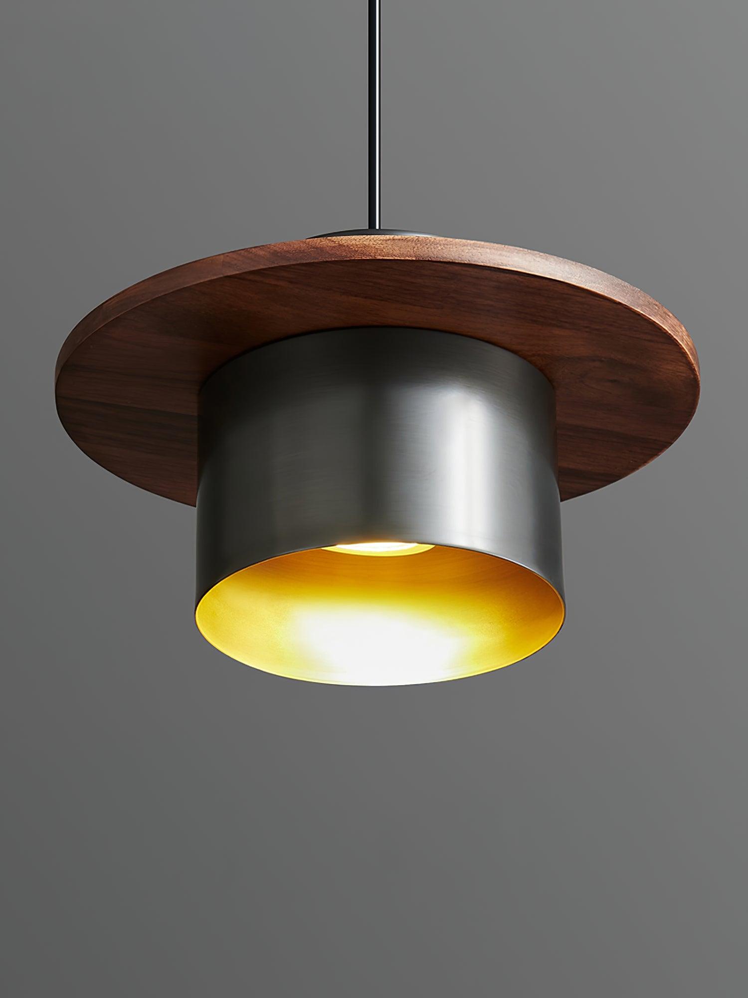 Aurora Industrial Brass Pendant Light - Letslighting