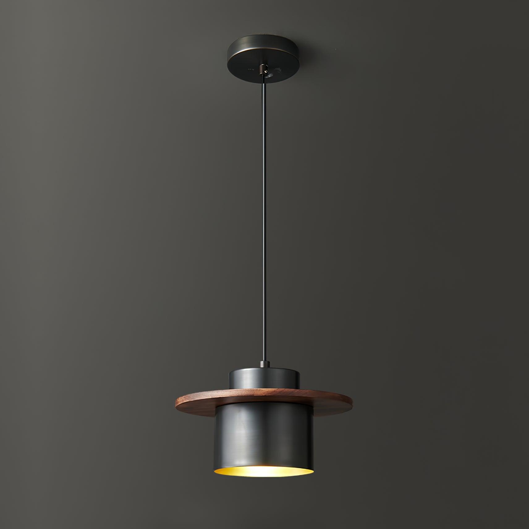 Aurora Industrial Brass Pendant Light - Letslighting