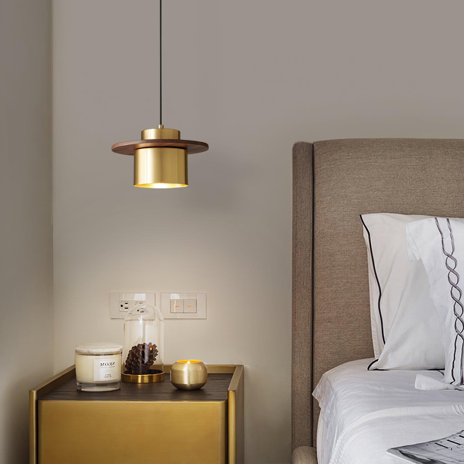 Aurora Industrial Brass Pendant Light - Letslighting