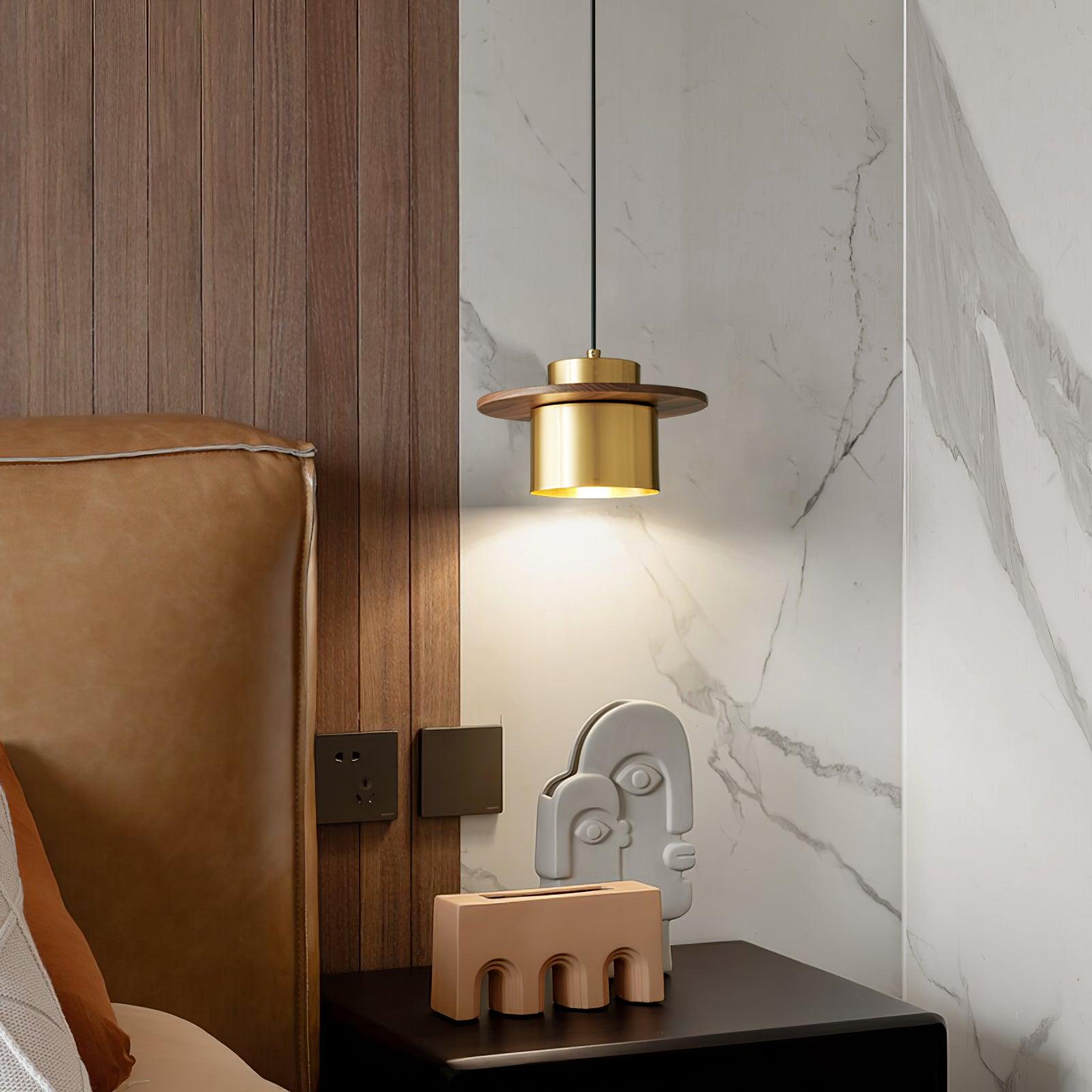 Aurora Industrial Brass Pendant Light - Letslighting