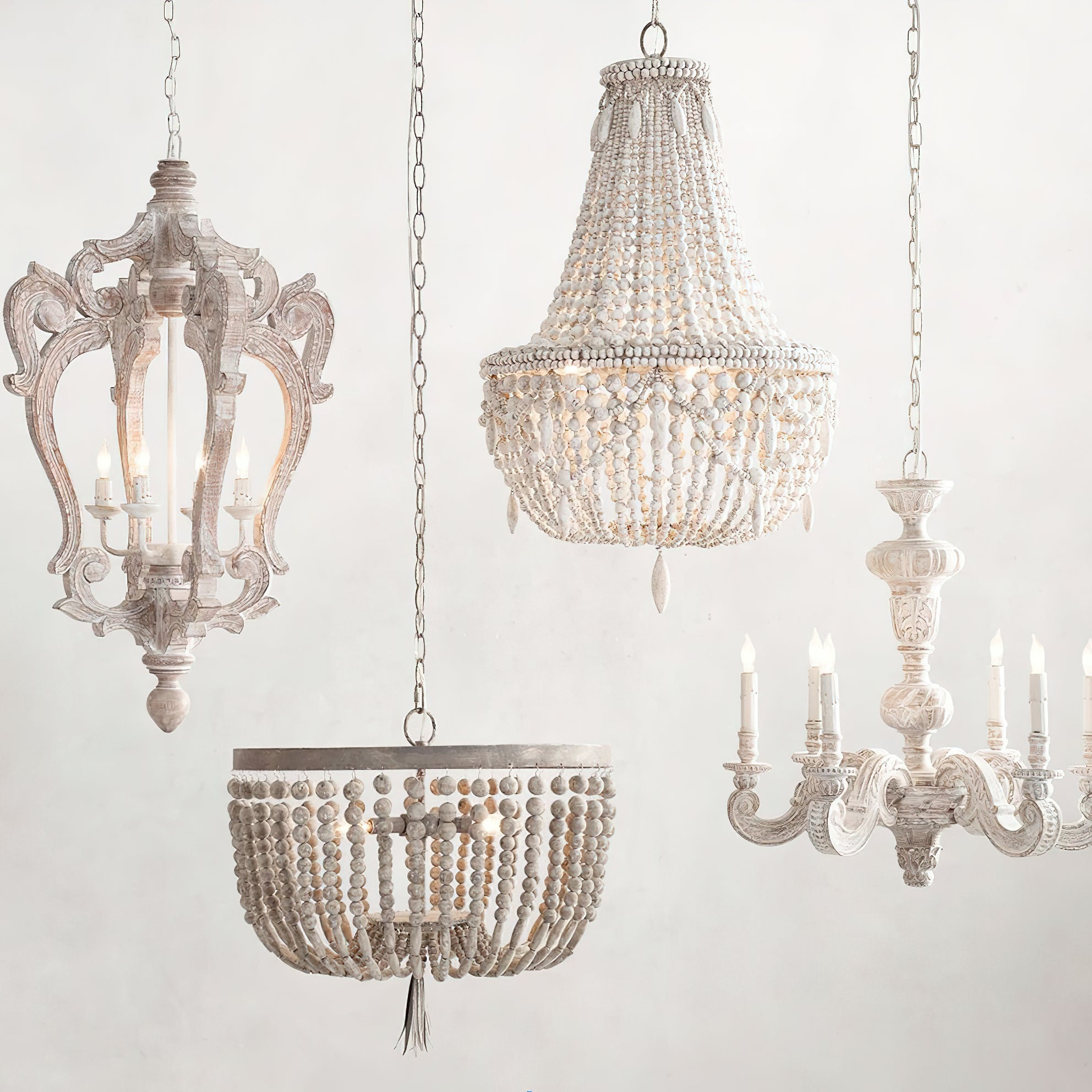 Eirikuvyu Postmodern Luxury Bead Wood Chandelier - Letslighting