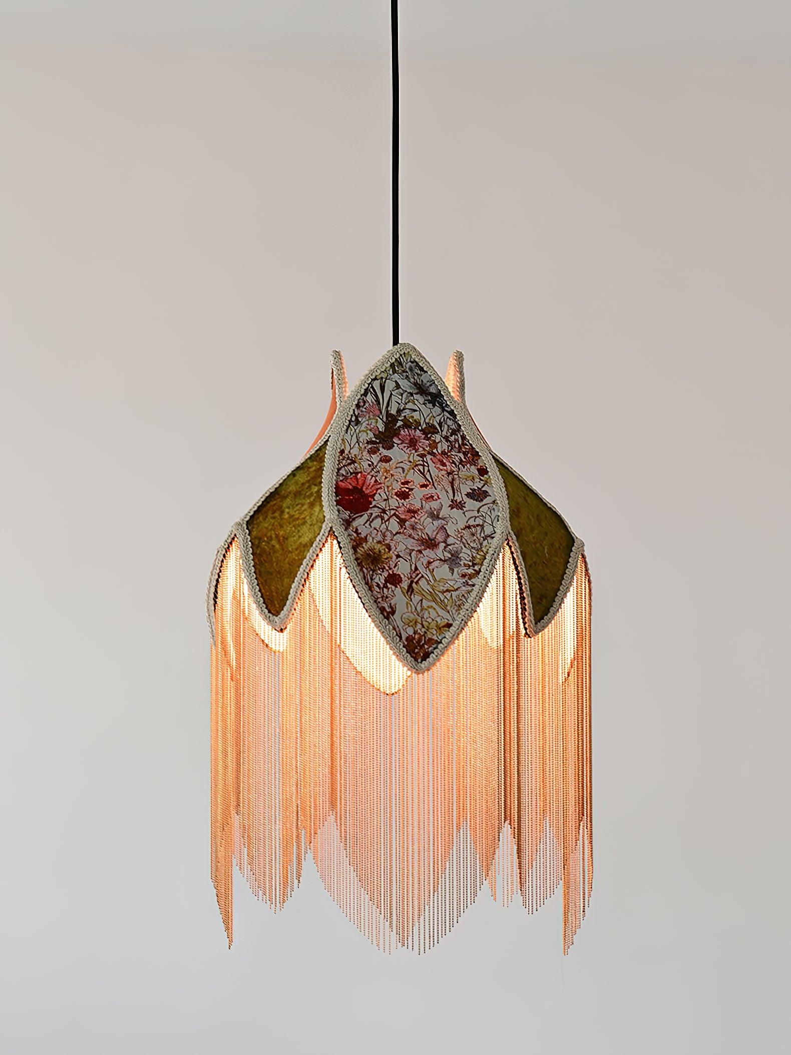 Ardoriel Unique Fringed Pendant Lamp - Letslighting