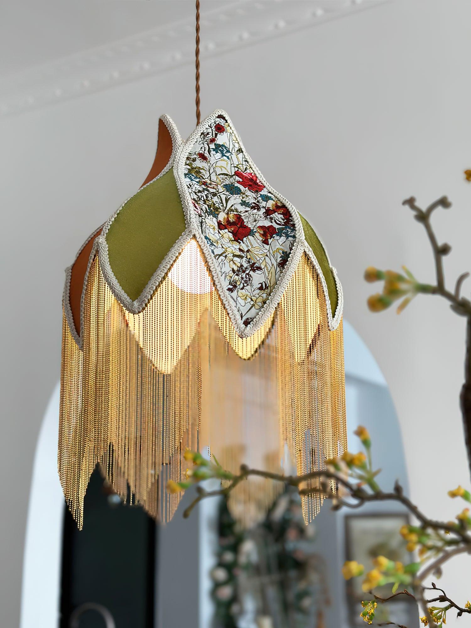 Ardoriel Unique Fringed Pendant Lamp - Letslighting
