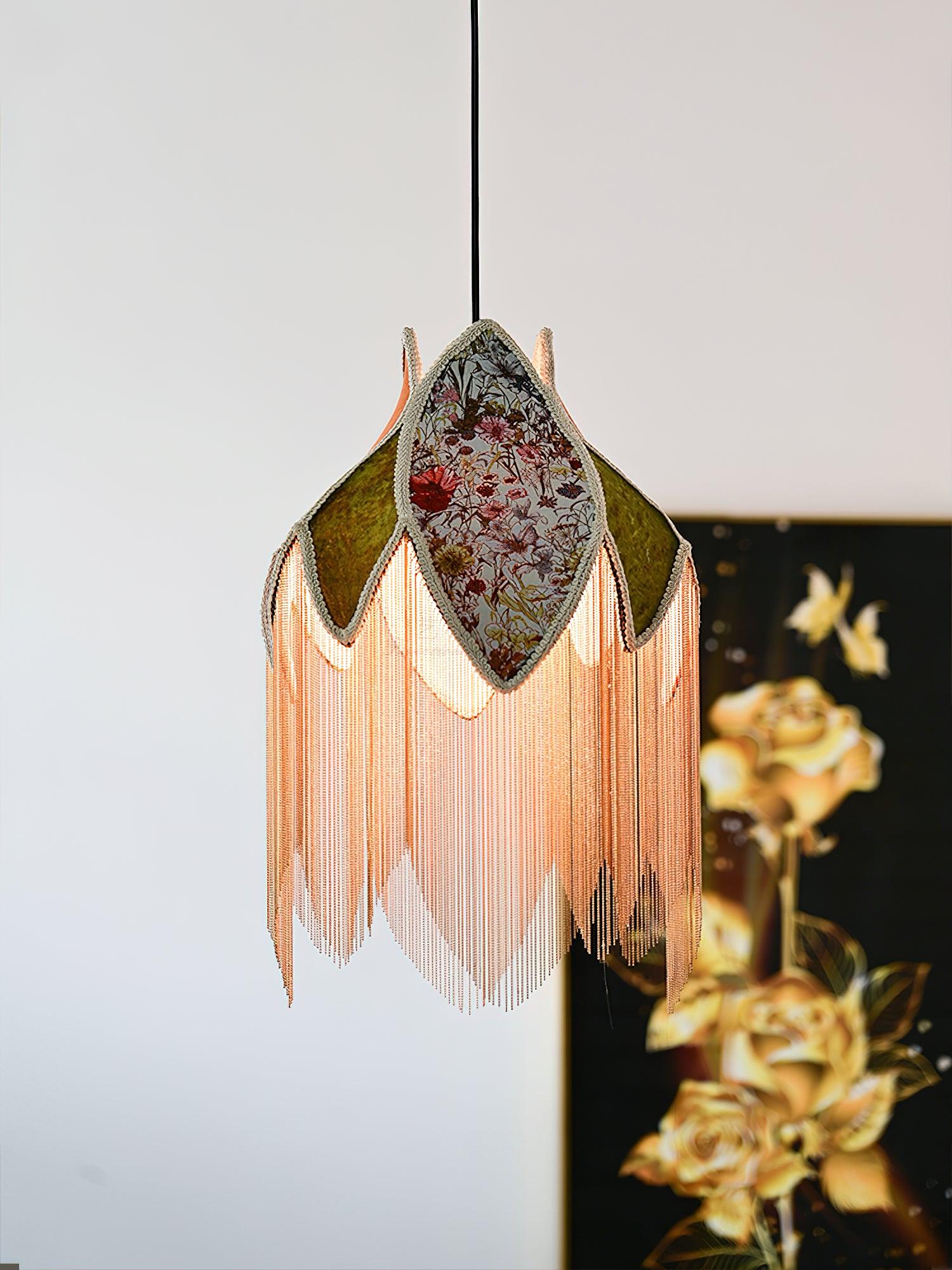 Ardoriel Unique Fringed Pendant Lamp - Letslighting