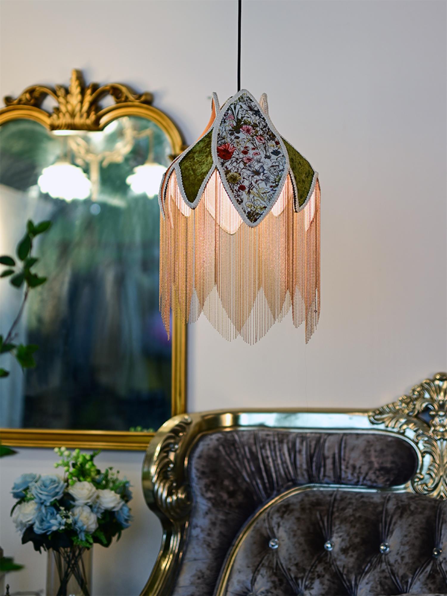 Ardoriel Unique Fringed Pendant Lamp - Letslighting