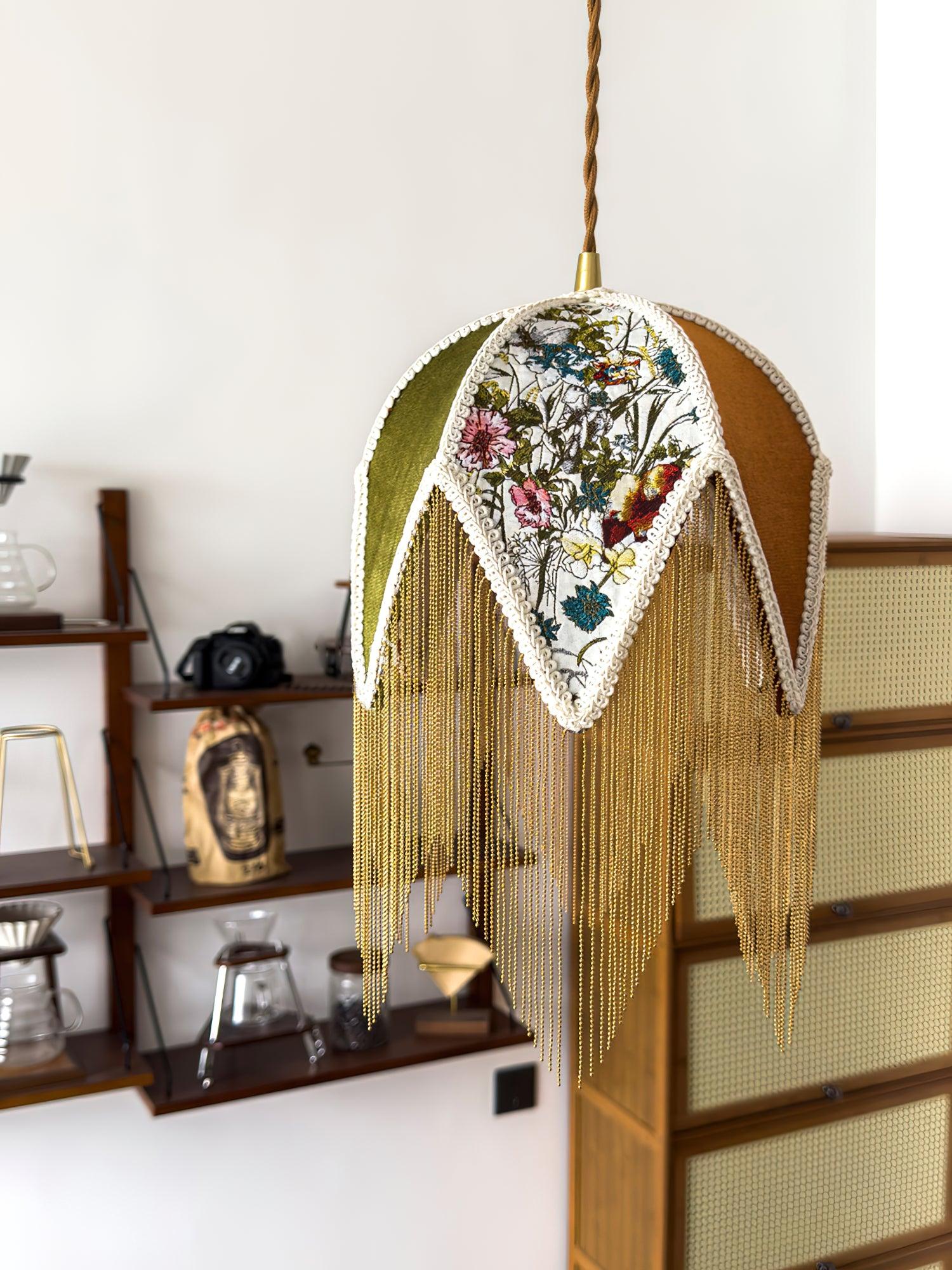 Ardoriel Unique Fringed Pendant Lamp - Letslighting