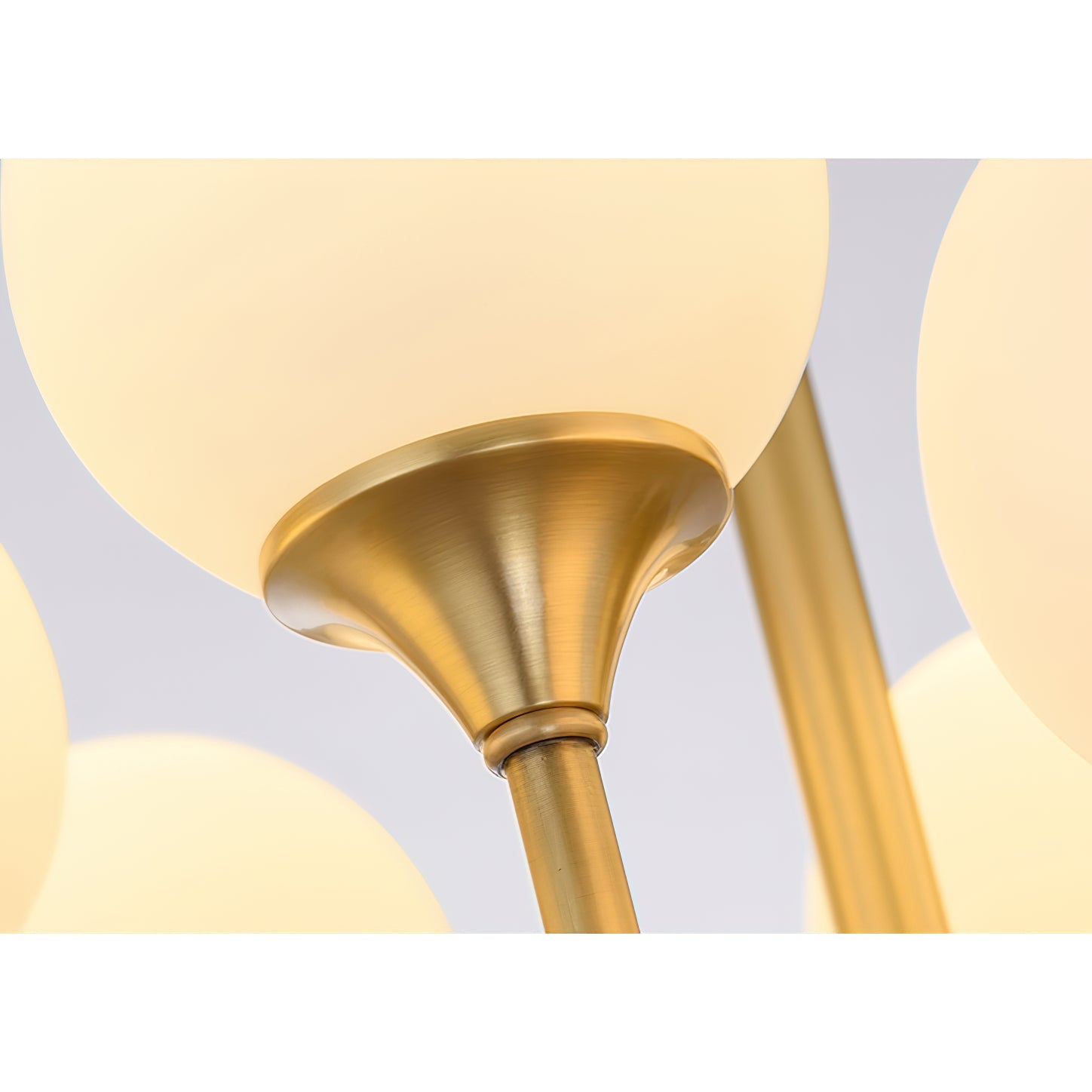 Himinuvyh Vintage Industrial Glass Chandelier - Letslighting