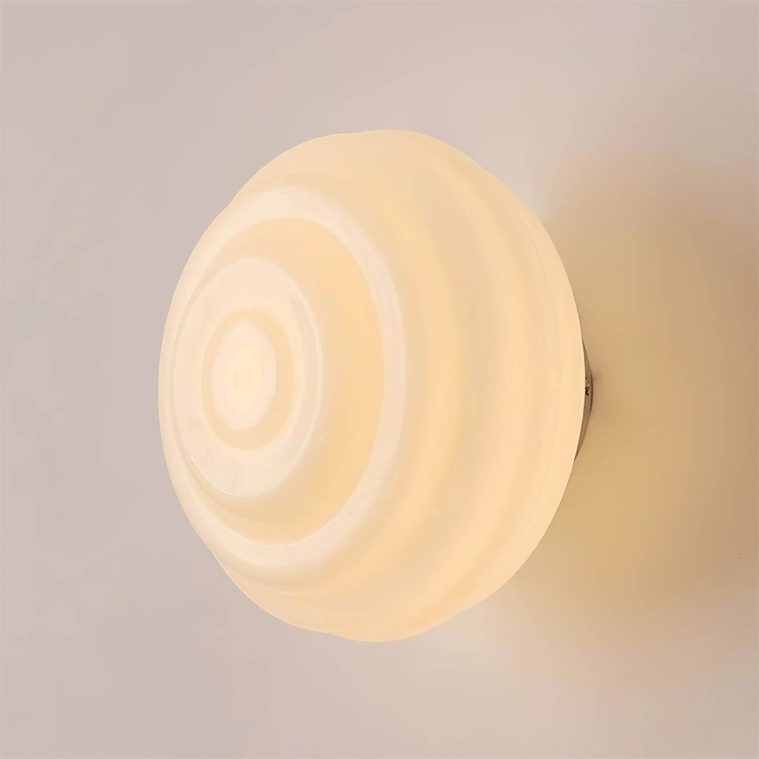 Duvia Rippled Glass Wall Lamp - Letslighting