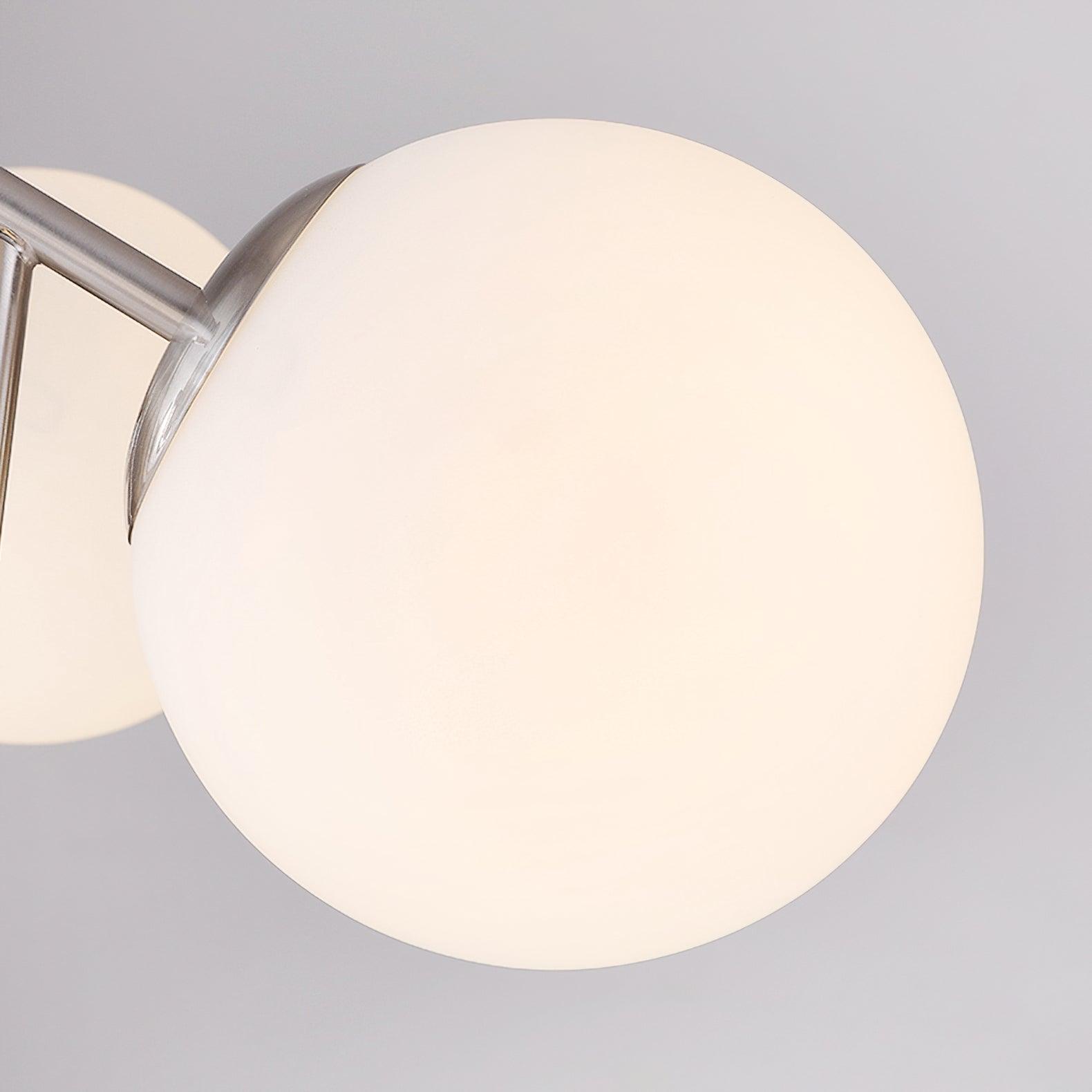 Aurora Chandelier Globe Chrome Modern - Letslighting