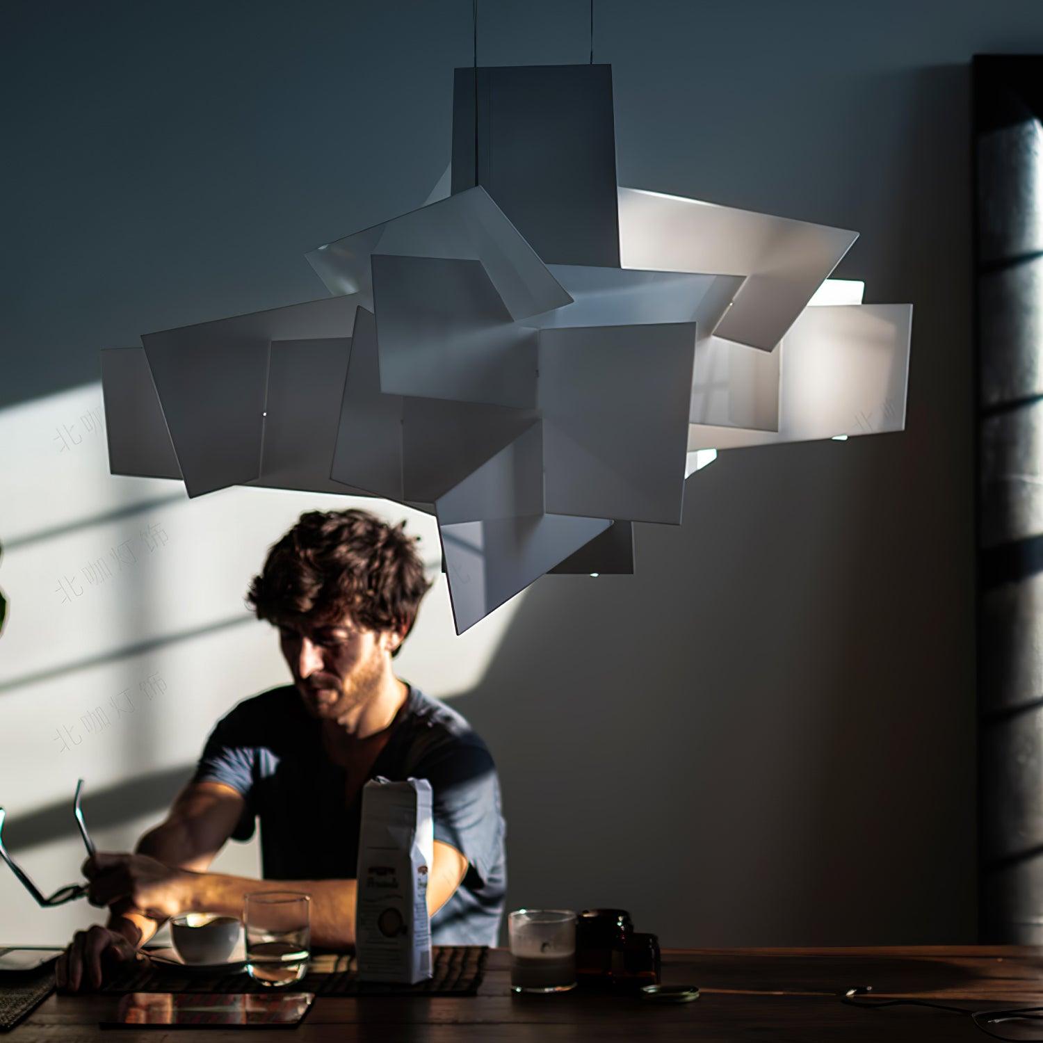 Ultalus Origami Starburst Pendant Light - Letslighting