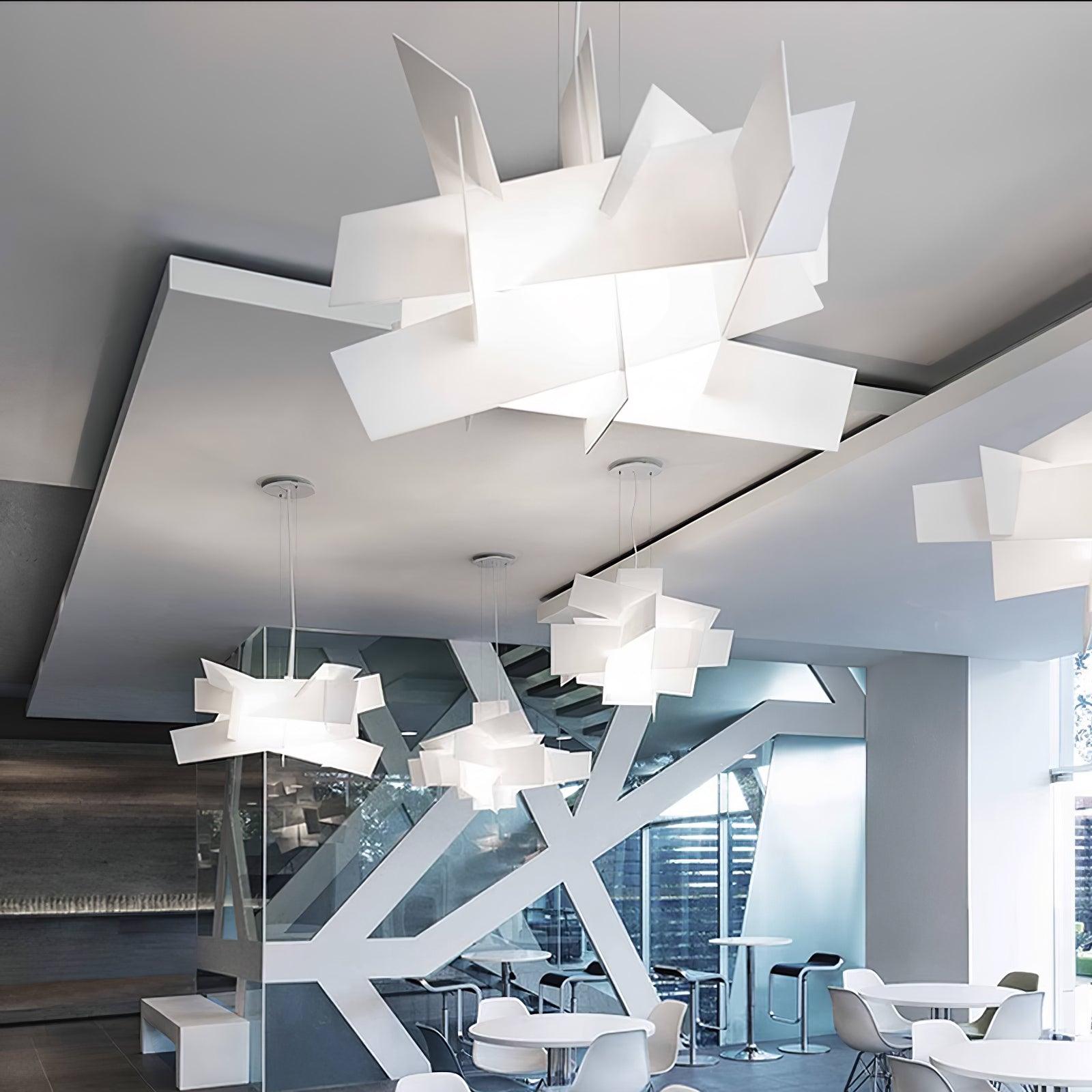 Ultalus Origami Starburst Pendant Light - Letslighting