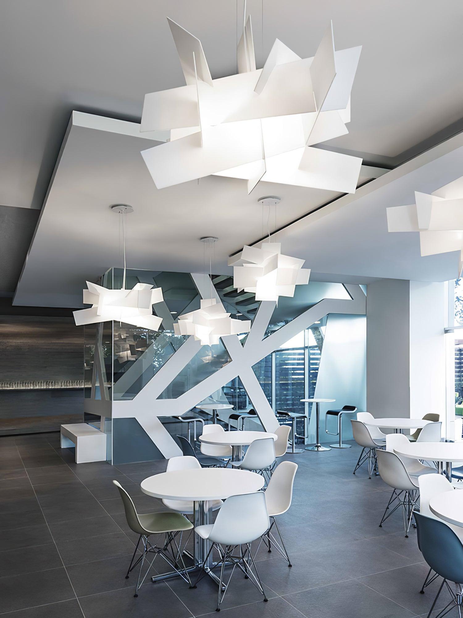Ultalus Origami Starburst Pendant Light - Letslighting