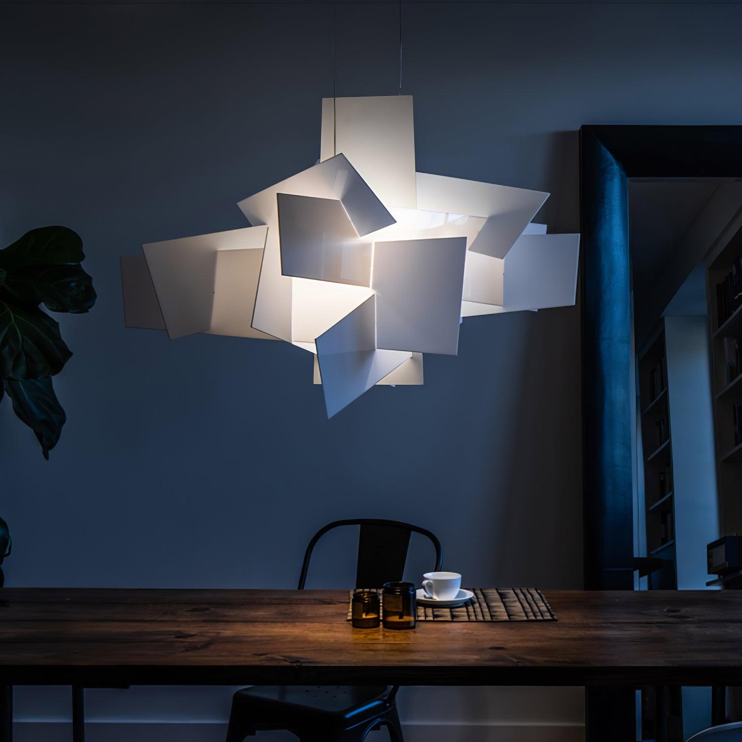 Ultalus Origami Starburst Pendant Light - Letslighting