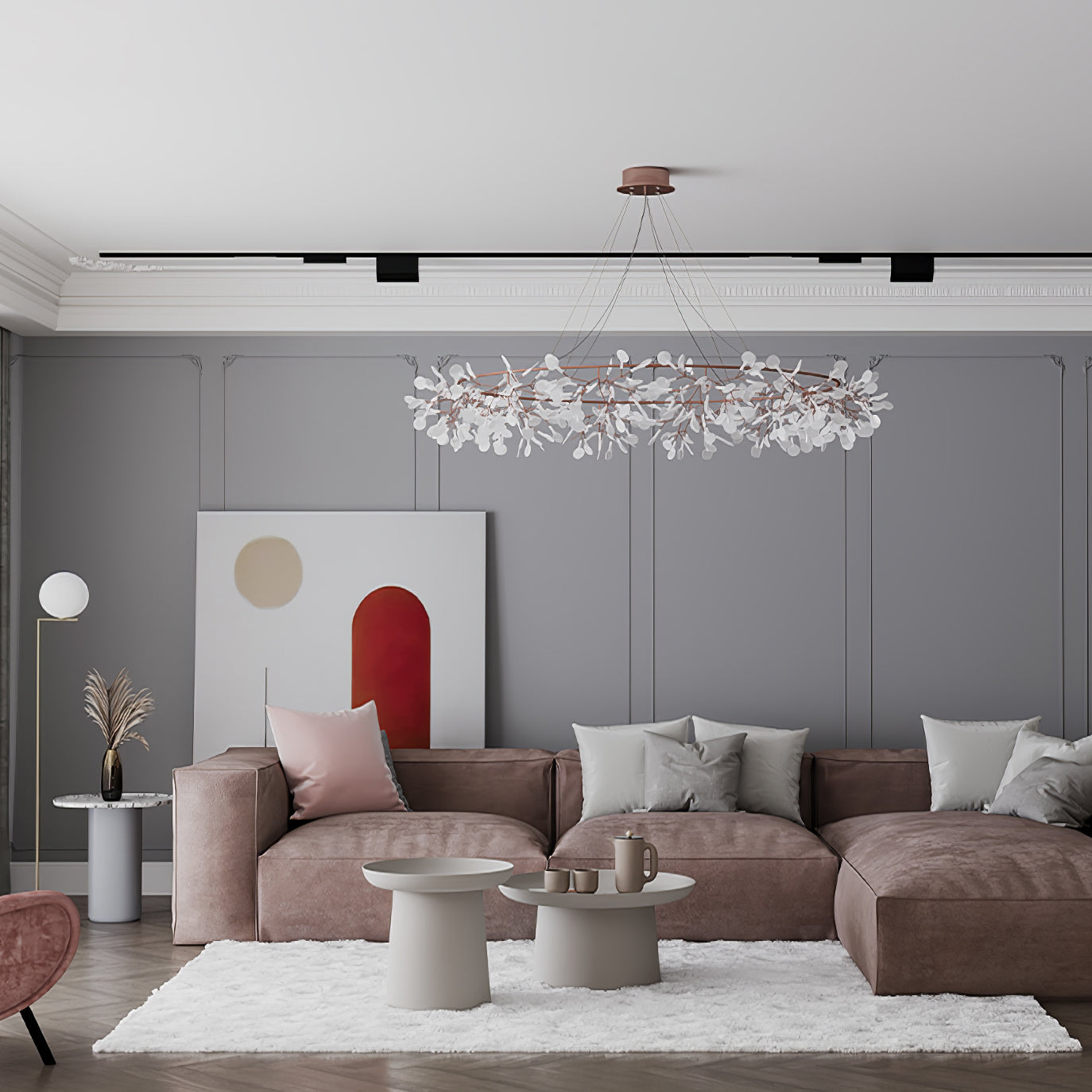 Lustra Chandelier Firefly Branch LED - Letslighting