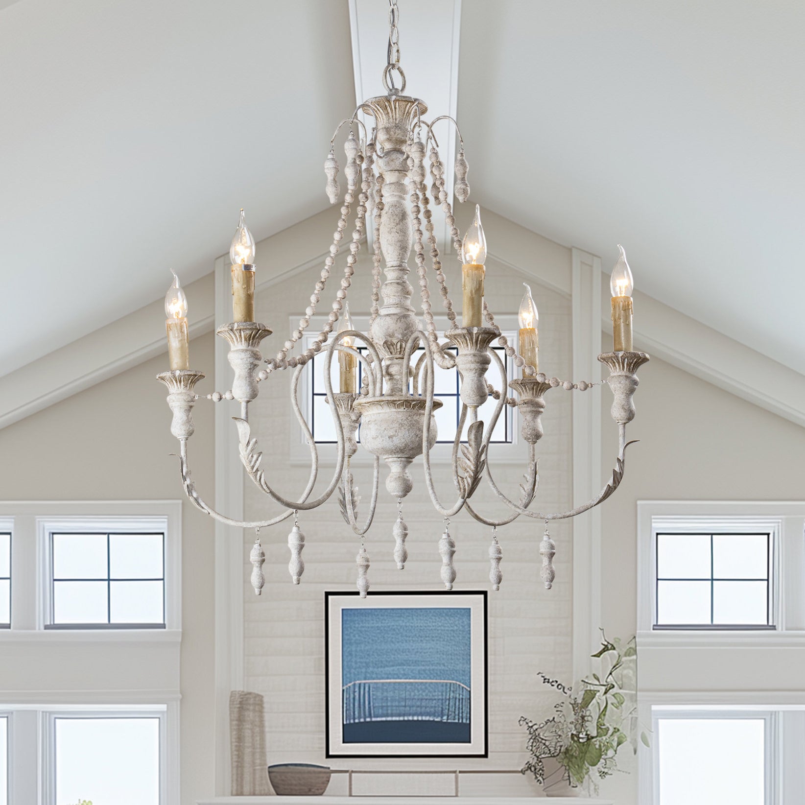 Norduvyh Postmodern Luxury Traditional Wooden Chandelier - Letslighting